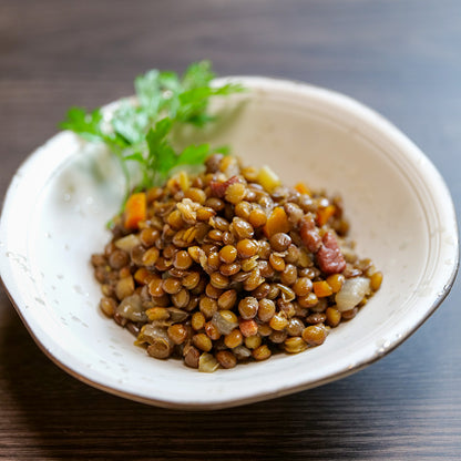 レンズ豆の煮込み