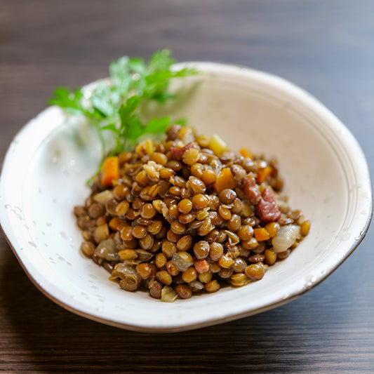 レンズ豆の煮込み